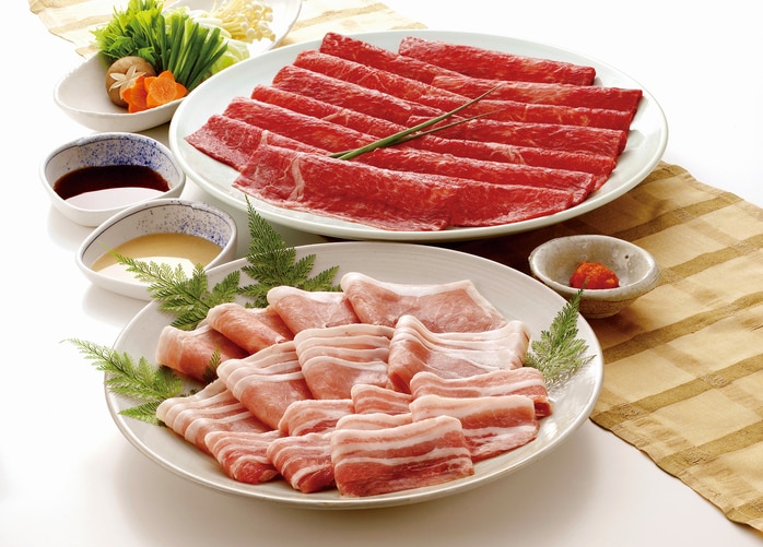 Shabu Shabu meat pork and beef