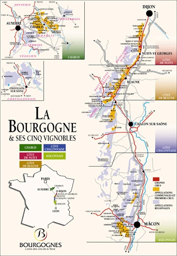 Burgundy Map