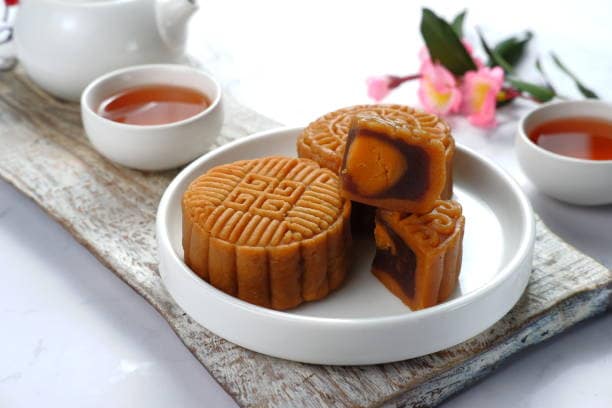 wine pairing with mooncake