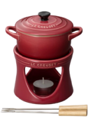 Le Creuset Mini-Cocotte Fondue (Dark Framboise)-465924