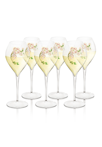 Perrier Jouet New Belle Epoques Glasses Set of 6 -460570