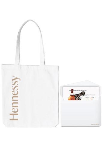 Hennessy Tote Bag + Patches (PROMO)-116919