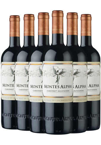 Montes Alpha Cabernet Sauvignon 2021 6 Bottle Pack-124845