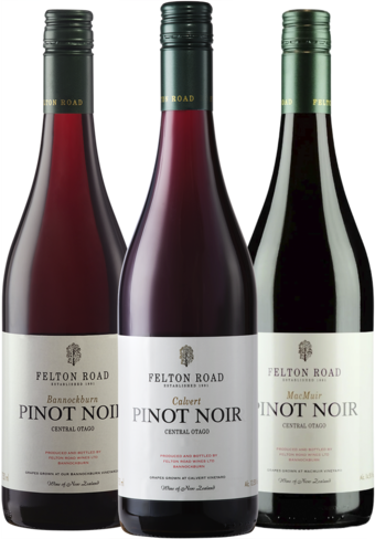 Felton Road Pinot Noir Trio Pack ll 2022 - 3 Bottle Pack-132193