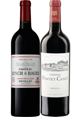 WW Lynch Bages 19 & Pontet Canet 17 Mixed - 2 Bottle Pack-BP_139499