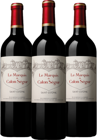 Marquis de Calon St Estephe 2nd Wine 2017 (150 CL) - 3 Bottle Pack-149715