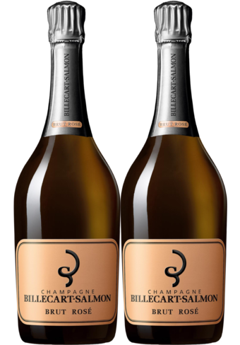 Billecart Brut Rose NV (without Gift Box) - 2 Bottle Pack-149989