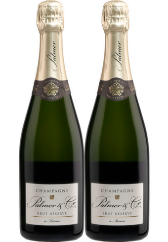 Champagne Palmer & Co Brut Reserve NV - Twin Pack-442512