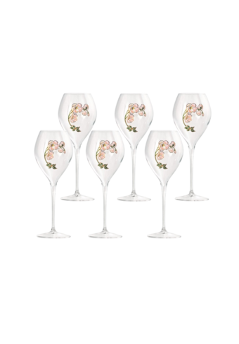 Perrier Jouet New Belle Epoques Glasses Set of 6 -460570