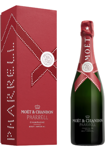 Moet & Chandon Imperial Brut Pharrell Limited Edition (with Red Gift Box)-BP_386645