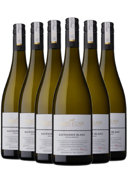 Saint Clair Wairau Reserve Sauvignon Blanc 2022 - 6 Bottle Pack ...