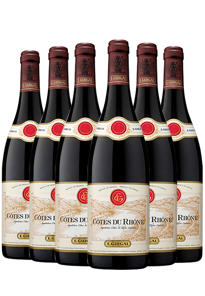 guigal cotes du rhone rouge 2015 bottle