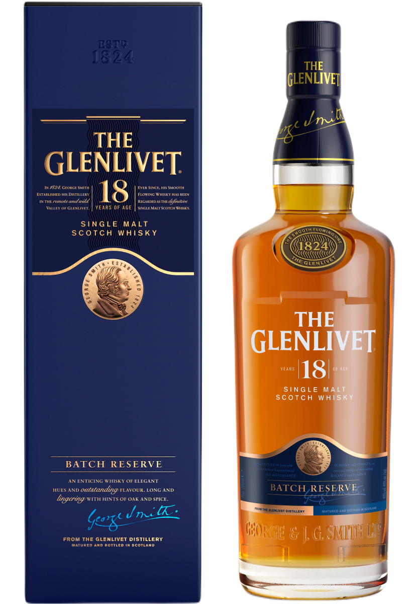 The Glenlivet 18 Year Old Single Malt Scotch Whisky-196154